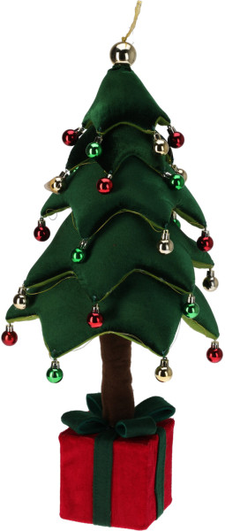 Dekoobjekt LED X-MAS TREE in mehrfarbig aus Polyester