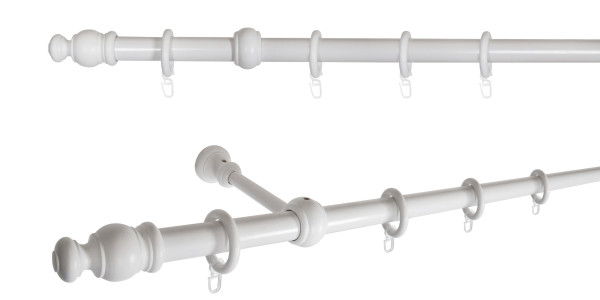 Komplettgarnitur MINI weiß in weiß aus Holz