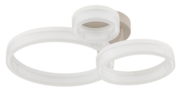 Deckenleuchte ZARA in sand aus Metall