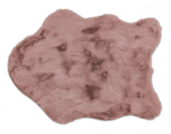 Teppich TENDER in rosa aus Polyester