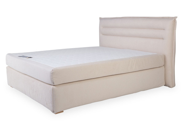 Boxspringbett SANSIBAR VINTERDAL in almond-milk aus Stoff