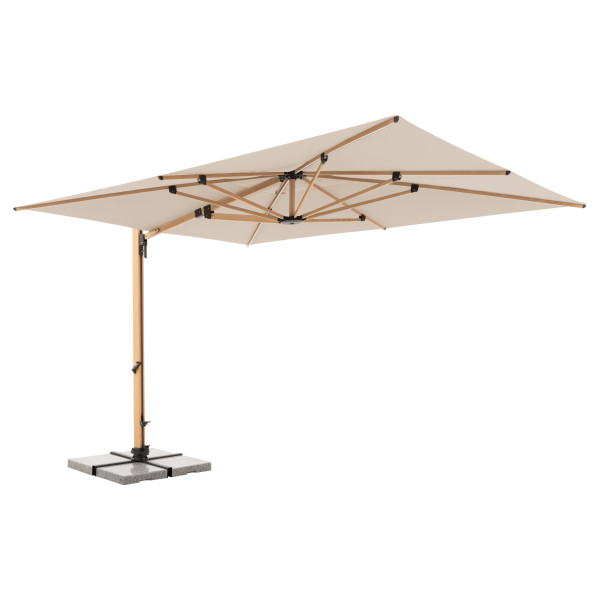 Ampelschirm DOPPLER ALU WOOD aus Aluminium