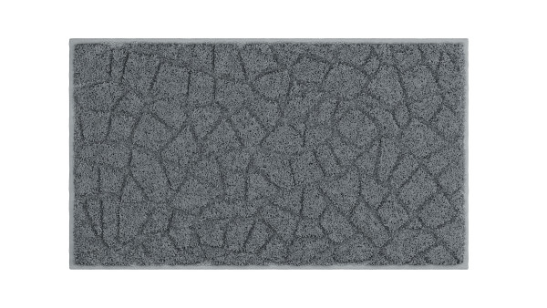 Badematte TERAZZO in anthrazit aus Polyester