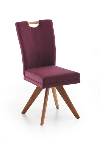 Polsterstuhl COLORADO in  Nirvana rot