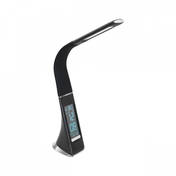 Tischleuchte COGNOLI in schwarz aus Kunststoff