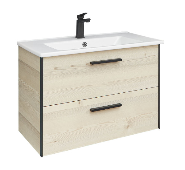 Waschplatz QUICKSET 396 in braun aus Dekor