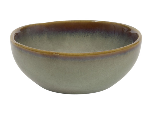 Müslischale SEPIA grün in grün aus Steinzeug