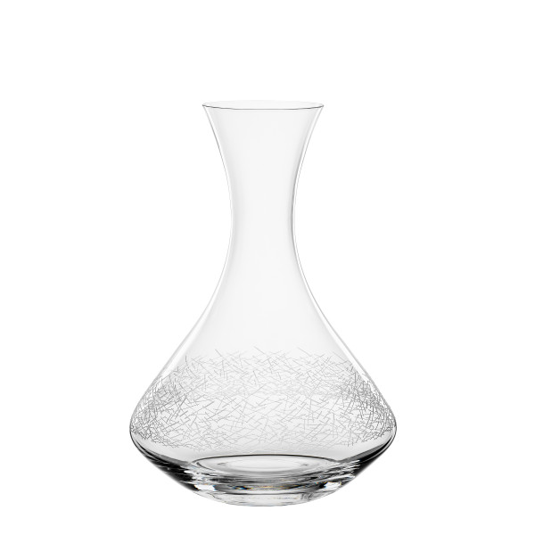 Decanter TRÈS CHIC in transparent aus Glas