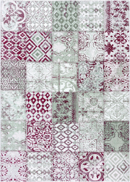 Teppich ORIGINS in mehrfarbig aus Mischgewebe