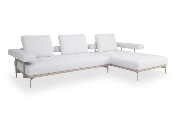 Polsterecke ROLF BENZ JAZ 524 in grau aus Stoff