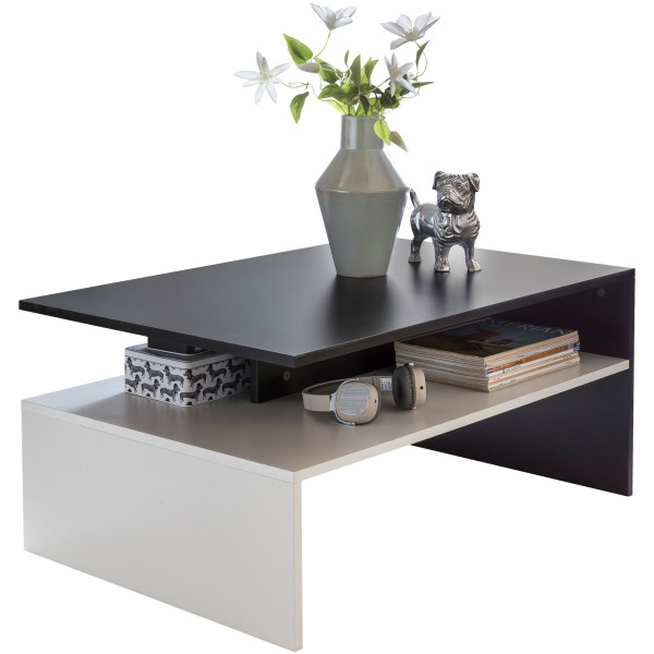 Couchtisch in weiß aus Holz
