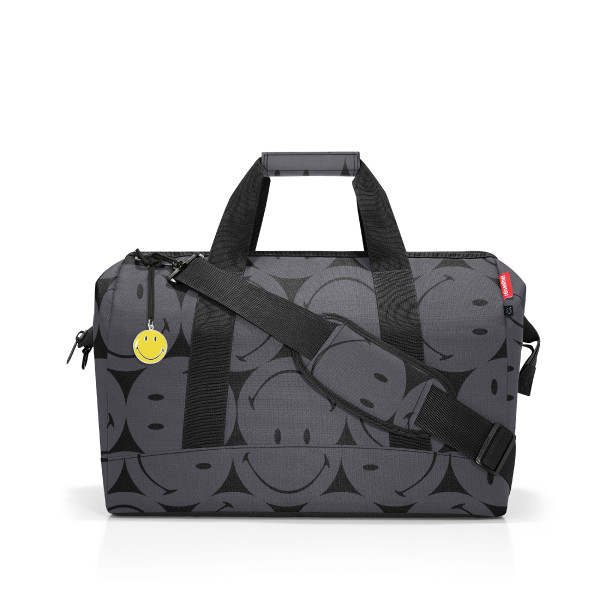 allrounder reisenthel L - SMILEY grey in grau aus Polyester