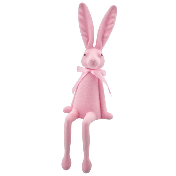 Dekohase Kantenhocker JEFFREY in rosa aus Kunststoff