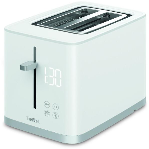 Toaster SENSE weiß in weiß aus Kunststoff