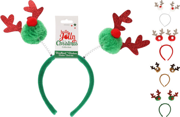 Haarreif RENTIER in mehrfarbig aus Polyester