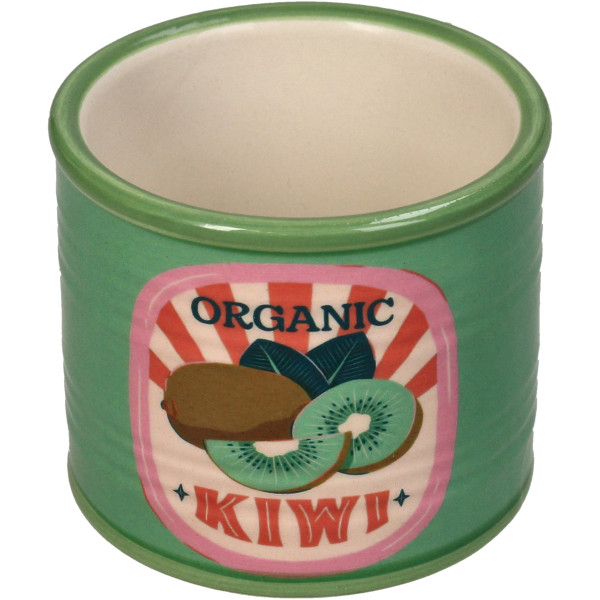 Pflanzgefäß KIWI in grün aus Dolomit