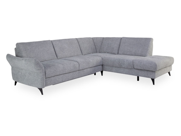 Polsterecke MONDO BELCARO in Alu aus Stoff