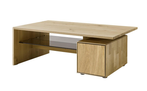 Couchtisch witlake TIRANO in Wildeiche aus Massivholz