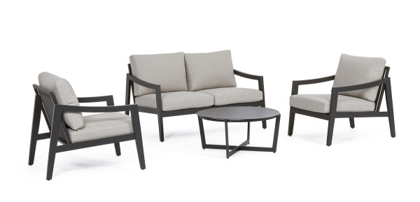 Loungeset SIRENUS in grau