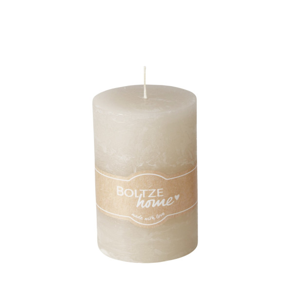 Kerze CASUAL creme in creme aus Wachs