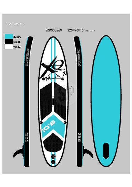 Standup Paddle BOARD blau