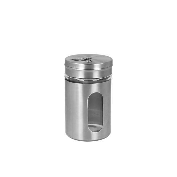 Gewürzstreuer Glas/Inox in transparent aus Glas