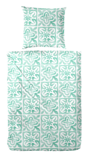 Bettwäsche FIELDS in mehrfarbig aus Baumwolle