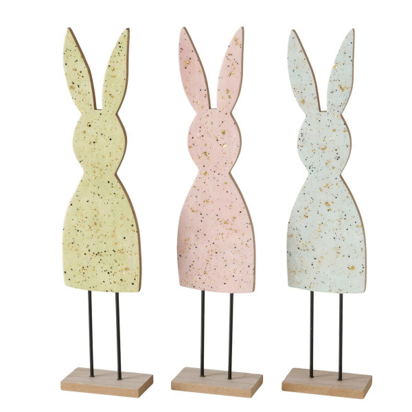 Hase MARINA in mehrfarbig aus Materialmix