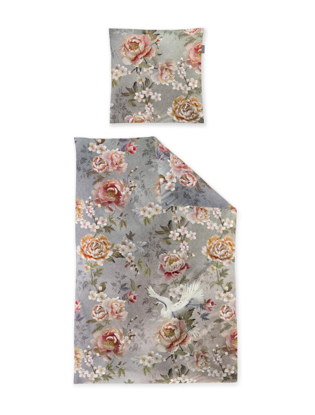 Bettwäsche WAVE Satin aus Baumwolle