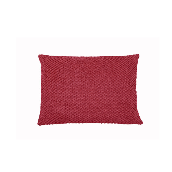 Zierkissen Max rubin in Rubin aus Polyester