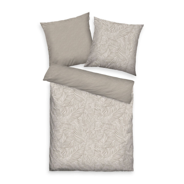 Bettwäsche TOM TAILOR Satin in natur aus Baumwolle