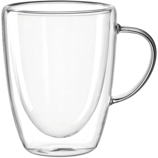 Tasse LEONARDO DUO in klar aus Glas