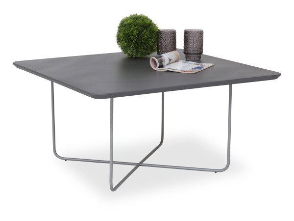 Couchtisch SOFT 7760 in grau aus MDF furniert