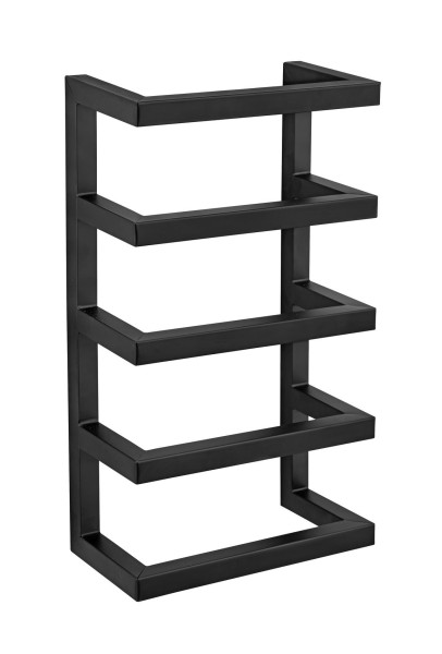 Handtuchregal FONDIRO in schwarz aus Stahl