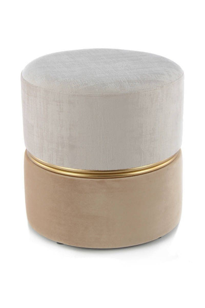 Hocker CLEOPATRA in mehrfarbig aus Polyester