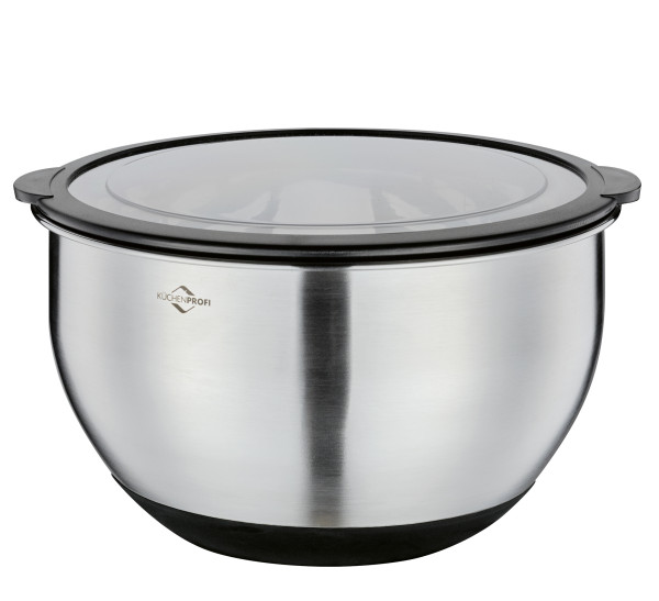 Schüssel KÜCHENPROFI DELUXE in silberfarben aus Edelstahl