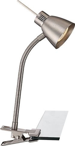 Tischleuchte NUOVA in Nickel aus Metall