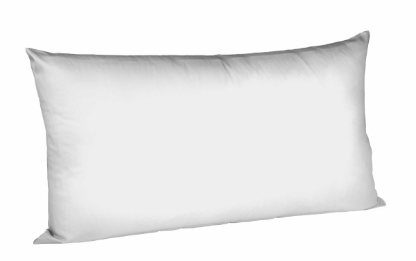 Kissenhülle COLOURS Satin in silberfarben aus Baumwolle