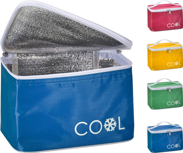 Kühltasche COOL in mehrfarbig aus Polyester