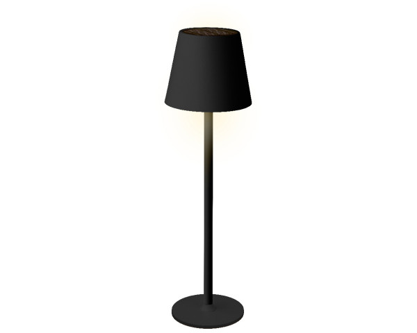 Tischleuchte LED in schwarz aus Eisen