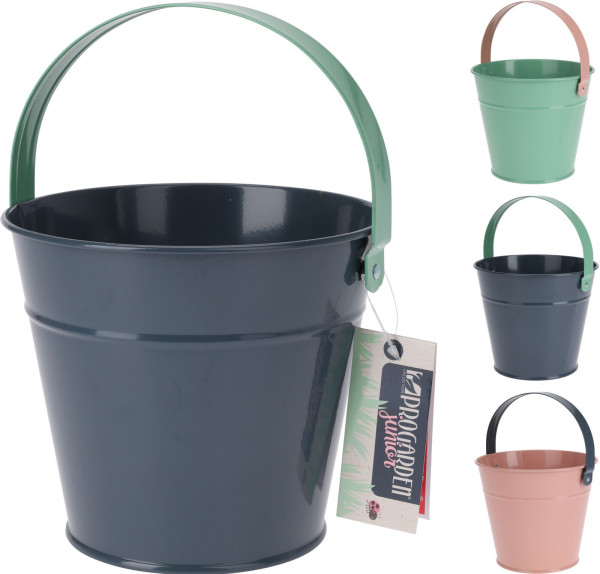 Dekoeimer OLE in mehrfarbig aus Stahl