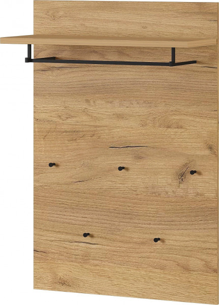 Garderobe FREMONT in braun aus Holz