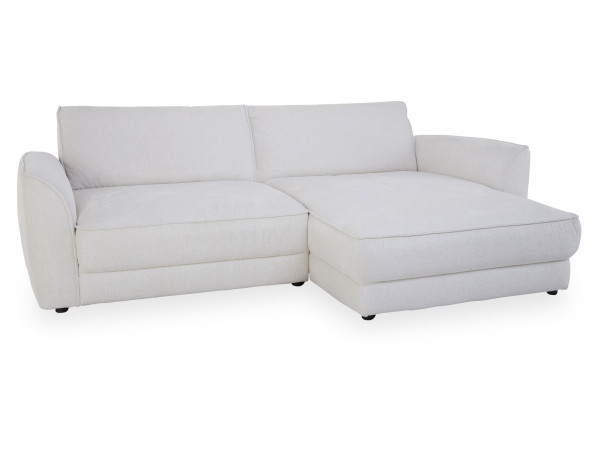 Polsterecke SYSTEMPOLSTER ZAARA in natur aus Stoff