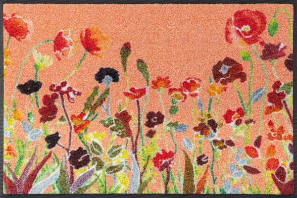 Fußmatte Wildflowers in mehrfarbig
