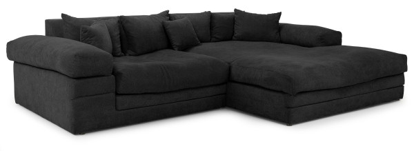 Polsterecke SELF ALINA Stoff grau SELF 1530 Big Otto re (BHT 295x90x213 cm)
