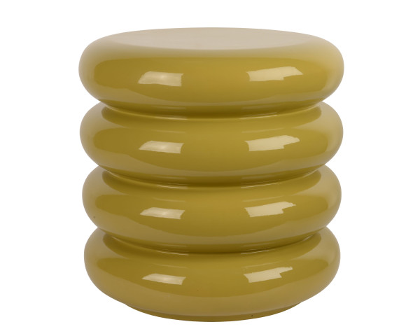 Beistelltisch in gelb