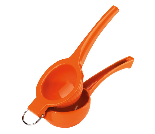 Orangenpresse cilio ARANCIA in orange aus Metall