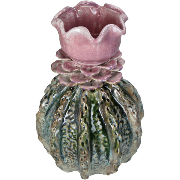 Vase MULTI in mehrfarbig aus Steingut
