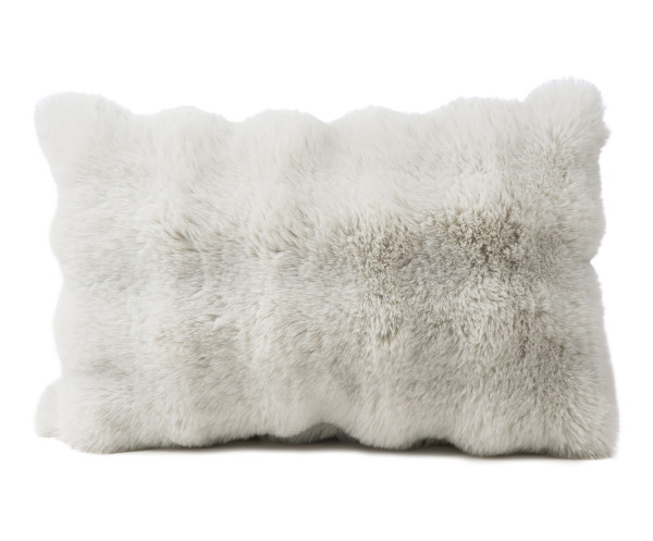 Kissen BUBBLES silber in silberfarben aus Polyester