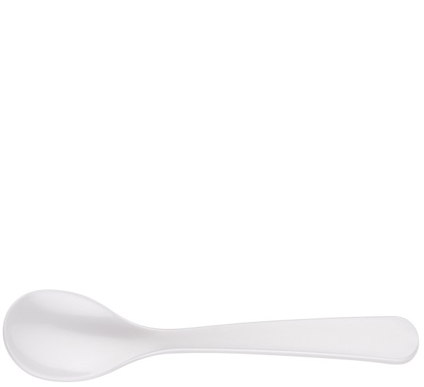 Eierlöffel cilio COLORE in weiß aus Kunststoff